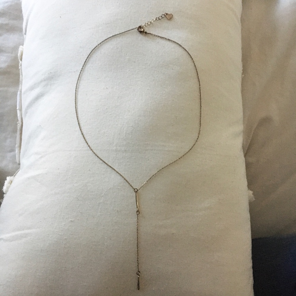 Simple Dropped Down necklace